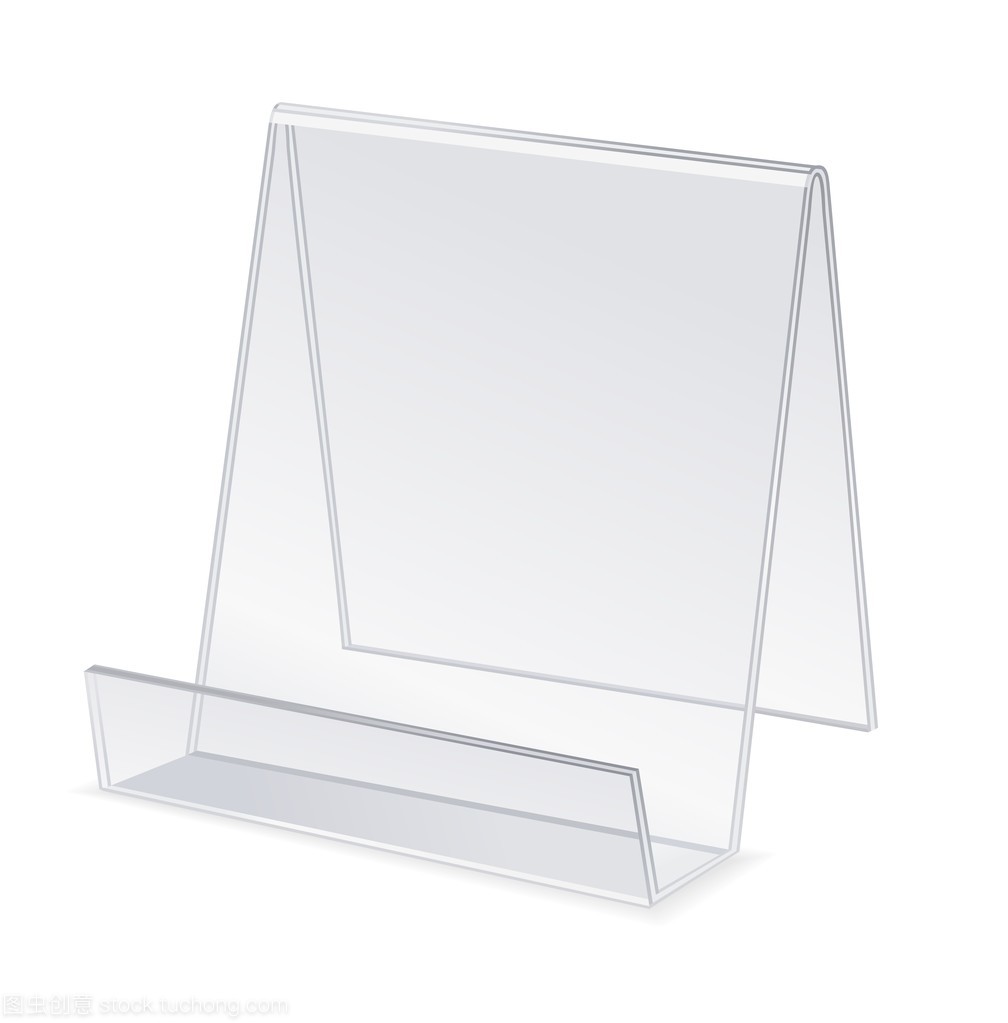 壓克力的持有人。矢量