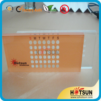 【【優(yōu)質(zhì)】亞克力廠家制作設(shè)計(jì)亞克力臺歷 有機(jī)玻璃萬年歷】價(jià)格,廠家,圖片,亞克力/有機(jī)玻璃及制品,深圳市驕陽展示用品-